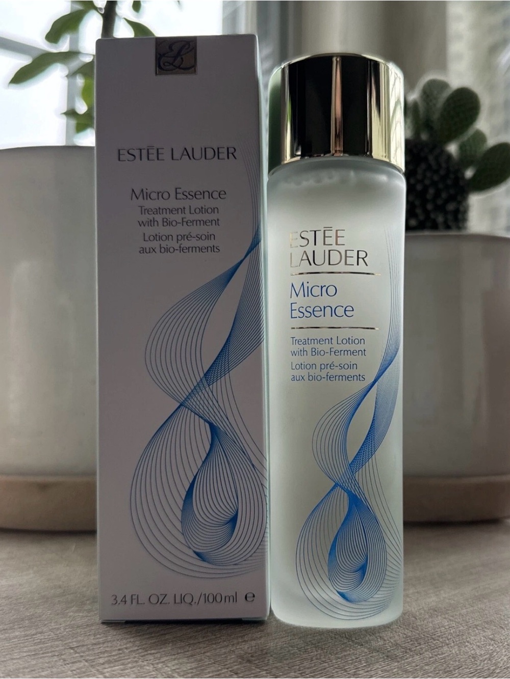 Estee Lauder Micro Essence Treatment Lotion — 3.4 oz new